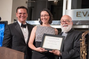 Pictured from left to right: Conrado Barzaga, MD, Tracy L. Finlayson, PhD, and Jack Dillenberg, DDS, MPH